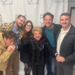 Augustus Prew Instagram - Kissing the hand of the living legend and true icon (95 years young and still going baby) MARILYN MAYE!! Blown away by her tonight. So inspiring! Beautiful night with some of my faves 😊🍸🥰 54 Below