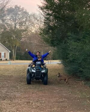 Augustus Prew Instagram - Kept it country with the in-laws this Thanksgiving 🥰 Thanks for the major lols y’all! See ya next time Rome, GA 
🦃💨💕