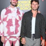 Augustus Prew Instagram - Here’s me and @jefferyself looking like we only just met on the red carpet for his new show The Horror of Dolores Roach! But we’ve actually been married this whole time! Promise! 🔪🌯🥟🩸 New York, New York