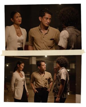 Aulia Sarah Instagram - DATUK… kesayangannya KUMALA 🌼⚡️
i dedicated these pictures for you @bojvoyej (keliatannya aja nih anak mukanya galak, aslinya mah hatinya manis & soft sekali).

in real life sama di @pertaruhantheseries kita lumayan persis, si flip flop dua-duanya. klo lagi akur, manisss dan anteng. tapi klo lagi nyebelin, HAHA.. gitu deh, nonton aja episode 7 #pertaruhantheseries di @vidiooriginals biar tau DATUK & KUMALA klo lagi ga akur kaya gimana 🤭🙌🏼😮‍💨
