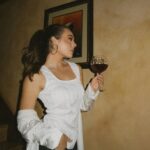 Ava Allan Instagram - You on whiskey, me on wine🍷 Wearing @zeagoo.official #zeagoo