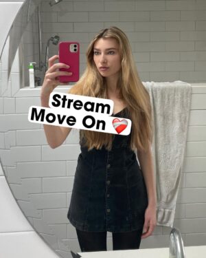 Ava August Instagram - Has Move On made it onto your playlists? ❤️‍🩹
