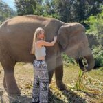 Ava August Instagram - A day I’ll never forget 🐘 Chiang Mai, Thailand