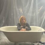 Ava August Instagram - BTS Part 1 of the Music Video for Beauty Queen 👑 this was the bathtub scene and I’m so happy with how it turned out. I had told the production team I wanted a moody scene in the bathtub and they nailed it! And yes…the water was freezing. Link in my bio to watch 🫶🏻