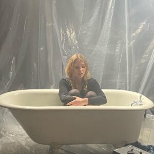 Ava August Instagram - BTS Part 1 of the Music Video for Beauty Queen 👑 this was the bathtub scene and I’m so happy with how it turned out. I had told the production team I wanted a moody scene in the bathtub and they nailed it! And yes…the water was freezing. Link in my bio to watch 🫶🏻