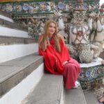 Ava August Instagram - Drop your location in the comments 🇹🇭 Merry Christmas and happy Holidays! Wat Arun Temple, Bangkok