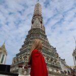 Ava August Instagram - Drop your location in the comments 🇹🇭 Merry Christmas and happy Holidays! Wat Arun Temple, Bangkok