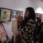 Avani Modi Instagram - Only an artist can understand the hard work, dedication, pain and efforts it takes to create such magnificent work. My best wishes to all the artist who participated in the exhibition. May you all concur the world with your skills. Thank you @smrutisirsat for having me there to cut was the magic of the art. @tajmahalmumbai @preetamsingh_07