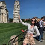 Avi Lake Instagram - Leaning tower of Pisa!! 🤩 #leaningtowerofpisa #pisa Pisa, Italy