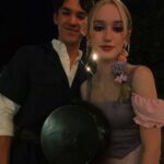 Avi Lake Instagram - Happy Halloween from Rapunzel, Flynn & the frying pan! 🎃💕💜 #tangled