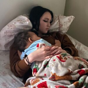 Avi Lake Instagram - Baby naps are the best naps 🥺💤 #babycousin