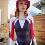 Avi Lake Instagram - Happy Halloween! 🕷️❤️ #spidergwen #happyhalloween