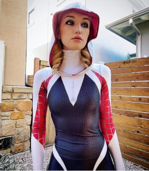 Avi Lake Instagram - Happy Halloween! 🕷️❤️ #spidergwen #happyhalloween