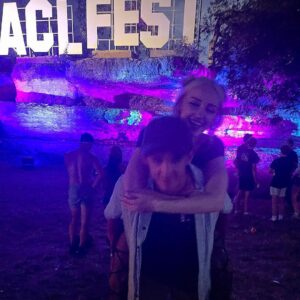 Avi Lake Instagram - A little late to posting but I had such a fun time at #ACL day 1 last weekend!! :)🦋🖤 #aclfestival #austincitylimits
