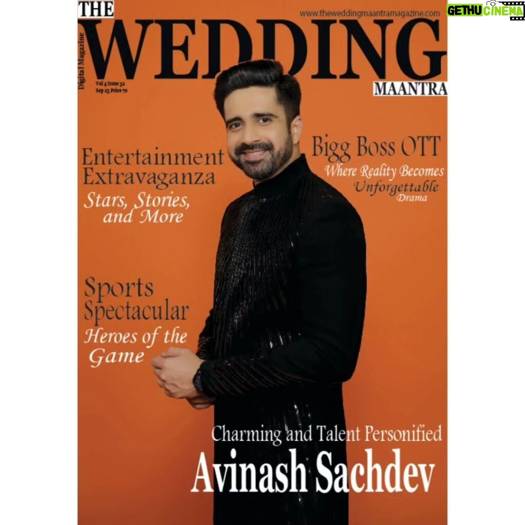 Avinash Sachdev Instagram - Hello, September Welcome to our #September Special Edition Your favourite on the screen Avinash Sachdev👑 ❣️🌹 Sepember 2023 Edition Featuring Handsome Man❤️ @avinashsachdev on the cover page of @theweddingmaantratwm magazine Watch out for more pics and exciting insider info in our upcoming September edition! Coverpage 👑 Handsome Man👑 - @avinashsachdev🧿 Magazine- @theweddingmaantratwm❤️🧿 Founder & CEO- @gaarimasinha 🙏 Styled by: @tiara_gal @akansha.27 Outfit by: @videshistudiobyabhishek Assisted by: @whatmanaaadoes Artist PR: @planetmediapr Coverpage Designed & Content By - @digital.growthmarketing . . #avinashsachdev #biggboss #biggbossott #handsome #magazine #photograpgher #picoftheday #editorial #magazinecover #actress #video #gaarimasinha #coupleshoot #designer #makeup #magazineshoot #theweddingmaantra #theweddingmaantramagazine #instagram #theweddingmaantratwm #theweddingmaantramagazi #fashion #shoot #TWM