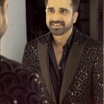 Avinash Sachdev Instagram - Sunday mode: Unleashing the Bollywood hero avatar, adding a touch of drama and a splash of romance to the canvas of life! Our #Herono1 for you’ll ❤️⭐️ Styled by @tiara_gal @akansha.27 Outfit by @mehboobsons Assisted by @whatmanaaadoes #AvinashSachdev #AvinashVijaySachdev #AVS #Sachkadev #Avinashinbiggboss #Avinashinbbott #Biggbossott #Avinashkipaltan #lionofthejungle