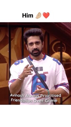 Avinash Sachdev Instagram - Amidst the betrayals and trials, our #Herono1 has emerged as a steadfast guardian of friendship throughout his journey in the biggboss house. He has proved that true friendship endures, standing tall despite the betrayals He has been an unyielding pillar of trust, always ready to forgive, yet wise enough to learn that’s our hero for you’ll ❤️😇

Outfit : @powerlookofficial 

#AvinashSachdev #AvinashVijaySachdev #AVS #Sachkadev #Avinashinbiggboss #Avinashinbbott #Biggbossott #Avinashkipaltan #lionofthejungle