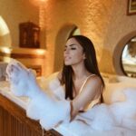Ayşegül Çınar Instagram - Just be chill @gamirasu 🤍🧚🏼‍♀️ Gamirasu Cave Hotel