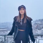Ayşegül Çınar Instagram - Hellooo #winter🖤❄️