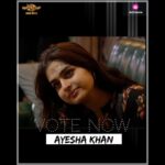 Ayesha Khan Instagram - Wednesday already? Dher saara pyar aur support ke liye tahe dil se shukriya❤️ Vote for #ayeshakhan On the official @officialjiocinema App.Voting lines will close on Friday at 10am. Slide to see the process❤️. #ayeshakhan #biggboss17 #trending #instagram #insta #instagood