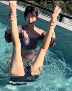 Ayuri Yoshinaga Instagram - 吉永の夏休みシリーズ1☀️ 千葉はいい所だよ！ ドラ恋の時の水着また着れて嬉しい💘 #千葉 #夏休み #데일리 #여행 #일본