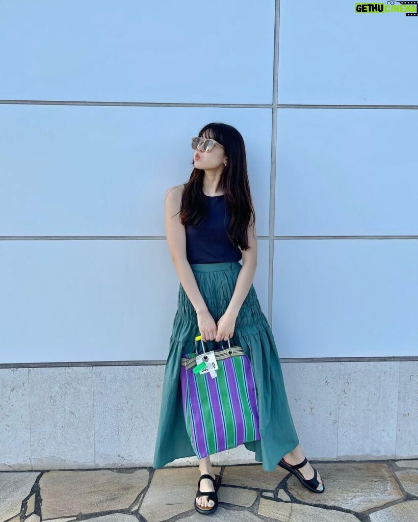 Ayuri Yoshinaga Instagram - 暑っついってぇぇぇぇ🔥 bag:PUEBCO