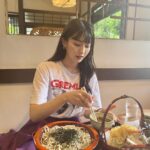 Ayuri Yoshinaga Instagram - 大体週2くらいで蕎麦食べます。 大体週1くらいで辛ラーメン食べます。 週3麺です。 手打ちそば葉月
