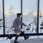 Ayuri Yoshinaga Instagram - お久しぶり🤍 12月から徐々にお仕事初めてます！ 心配下さった皆さん！吉永は元気です！ありがとうございました🥲💜 これからは無理せず吉永らしく前進していきます🔥 ロングブーツ: @amail_official