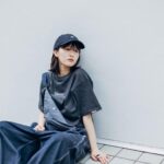 Ayuri Yoshinaga Instagram - @thisislastband さんの グッズモデルをさせて頂きました🩵 どのグッズもパステルカラーで可愛かった🫣💛
