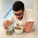 Bad Bunny Instagram – desayuno