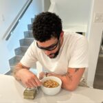Bad Bunny Instagram – desayuno