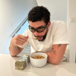 Bad Bunny Instagram – desayuno