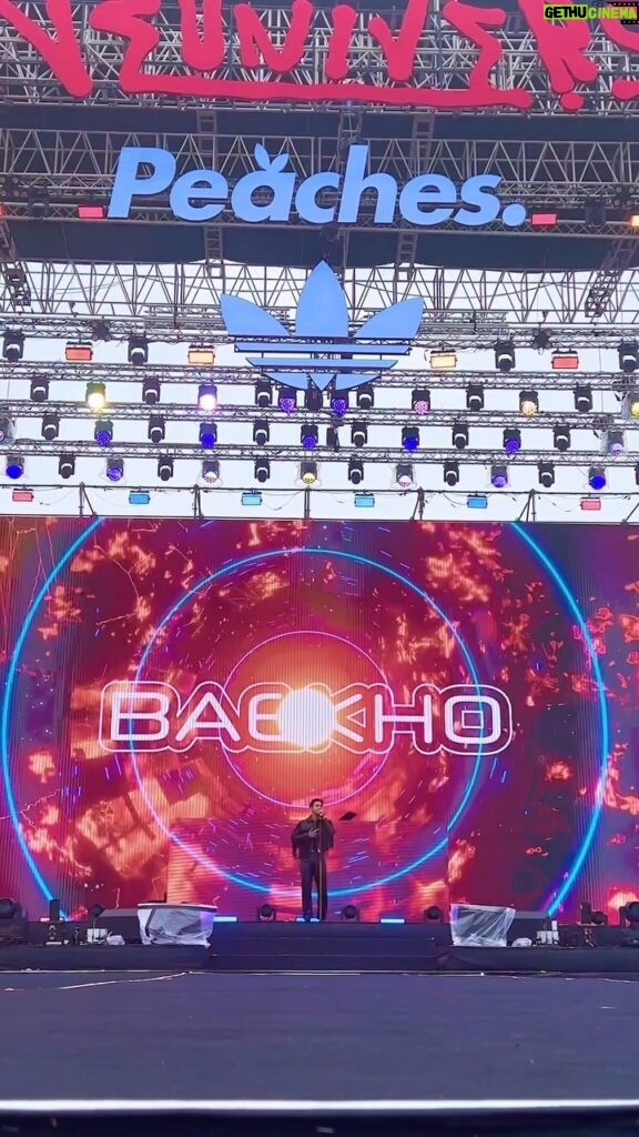 Baekho Instagram - BAEKHO at ONE UNIVERSE FESTIVAL 2023 #백호 #BAEKHO #OUF2023