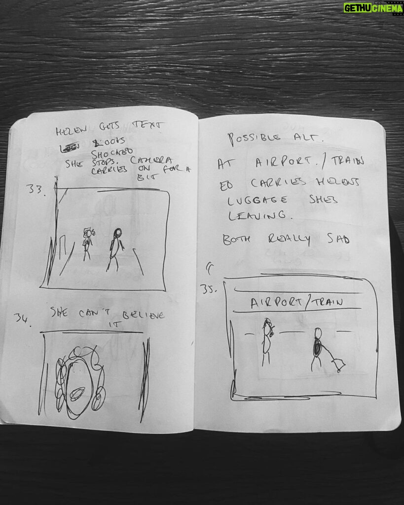 Banners Instagram - I made a video for Name in Lights with my pals Nick, Helen and Ed. Here is the storyboard I made when we were coming up with the idea. Sometimes I can't believe how good I am at drawing, you know?