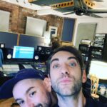 Banners Instagram - Me and Olly are in a recording studio because we’re recording alright get off our backs