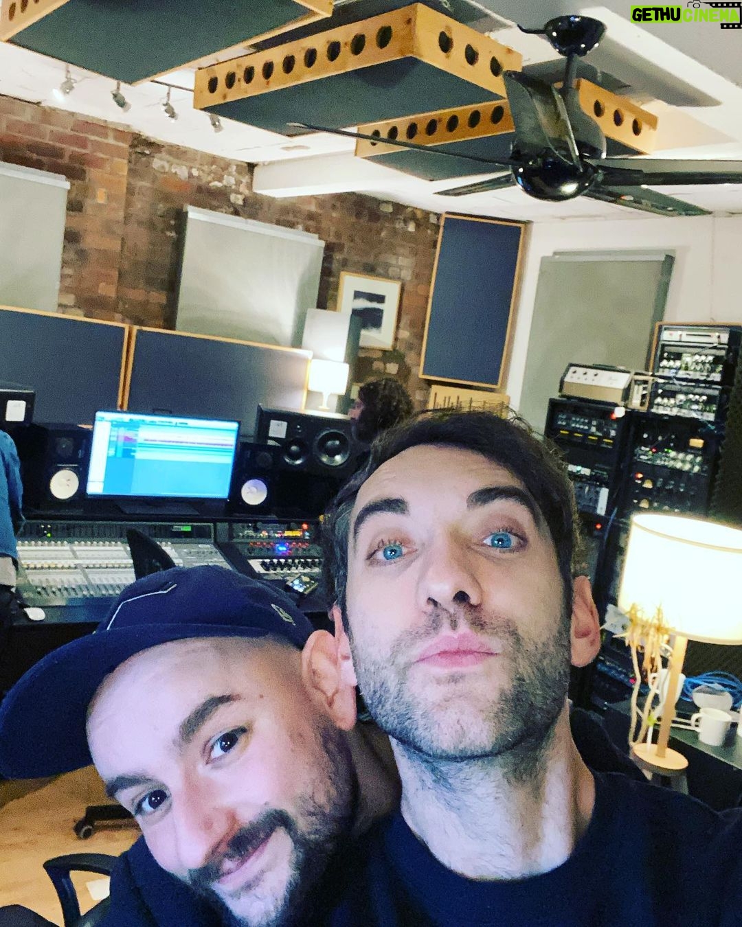 Banners - 1.4K Likes - Me and Olly are in a recording studio because we’re recording alright get off our backs