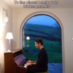 Banners Instagram - To the places where your broken heart is.