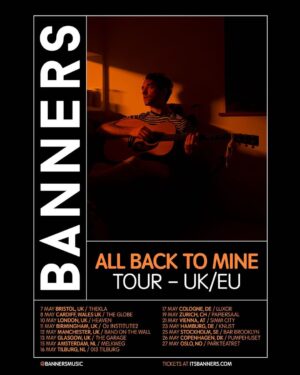 Banners Instagram - I CANNOT WAIT for this… I’m heading out on the road this spring for my All Back To Mine Tour. Presale starts next Wednesday 24th January at 9am GMT/10am CET, and all tickets go on sale next Friday 26th January at 9am GMT/10am CET! Sign up for presale tickets at the link in my bio. Can’t wait to see you all there!