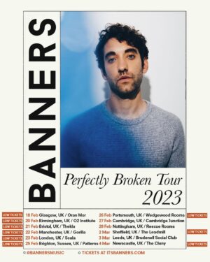 Banners Instagram - So excited to announce that @tommyashbymusic will be joining me on the Perfectly Broken Tour along with @hannahroseplattofficial in Bristol. Tour starts in just under 3 weeks & it’s not too late to get tickets, but they're going fast! Hope to see you all there ❤️