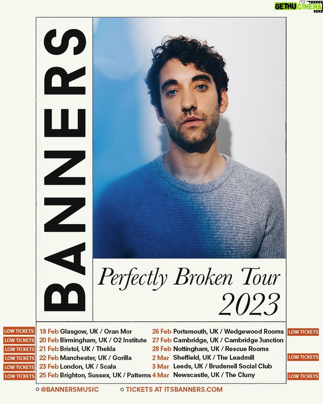 Banners - 1.8K Likes - So excited to announce that @tommyashbymusic will be joining me on the Perfectly Broken Tour along with @hannahroseplattofficial in Bristol. Tour starts in just under 3 weeks & it’s not too late to get tickets, but they're going fast! Hope to see you all there ❤️