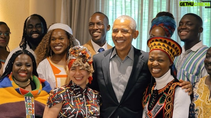 Barack Obama Instagram - I’m inspired by the courageous Africa, Asia-Pacific, and Europe @ObamaFoundation Leaders I met in Athens, Greece. They’re working on the most pressing issues facing our world – from climate change and human rights to empowering women and girls. Take a look: