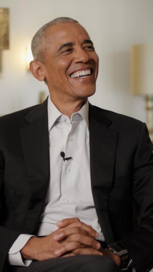 Barack Obama Instagram - I had fun answering some questions about my work journey. Check it out, and then make sure to watch Working: What We Do All Day on Netflix.