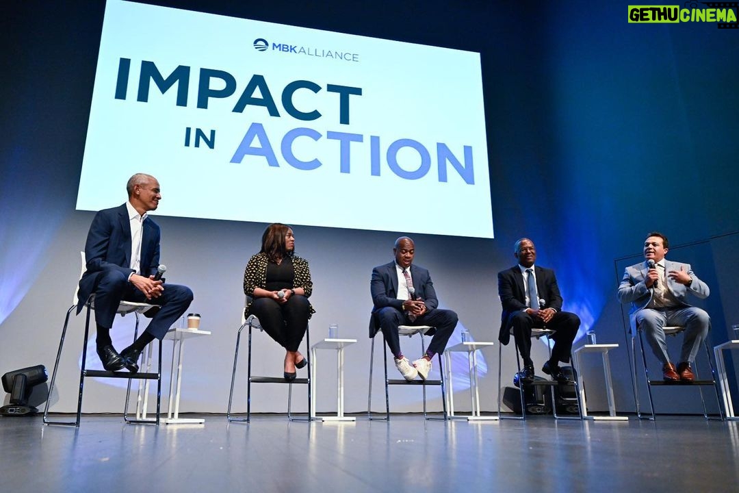 Barack Obama Instagram - In 2014, in the wake of Trayvon Martin’s death, I challenged every community in the country to implement strategies to help boys and young men of color succeed. Today, I’m proud to see the incredible impact the @MBK_Alliance communities are having—helping hundreds of community leaders across the country solve problems for the next generation. Thanks to the tireless efforts of MBK communities, cities like Newark, Omaha, Tulsa, and Yonkers have changed the odds—creating opportunities for our young people to achieve their full potential. The MBK Model Communities initiative represents the next phase of the MBK Alliance’s work to help communities take on their biggest challenges—and I look forward to continuing this work alongside them for years to come.