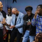 Barack Obama Instagram - Today I got to hear from @GuitarsOverGuns—one of @MBK_Alliance’s Freedom Summer ‘22 recipients—about how they’re working to support young people on the South Side of Chicago. When the Obama Presidential Center opens, it will offer spaces and programming just like this. Thanks for letting me join! Chicago, Illinois