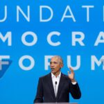 Barack Obama Instagram - At our @ObamaFoundation Democracy Forum, we brought together hundreds of leaders from around the world to talk about how we can create a more inclusive and sustainable economy that works for everyone. Take a look: