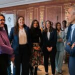 Barack Obama Instagram - I'm so inspired by the @ObamaFoundation leaders I met today in Berlin. These young people are putting in the work to strengthen our communities and move democracy forward.