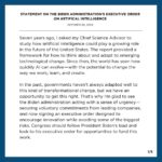 Barack Obama Instagram - Artificial Intelligence has the potential to change the way we work, learn, and create. I'm glad to see @POTUS Biden signing an executive order on AI designed to encourage innovation while avoiding some of the biggest risks. Congress should follow his lead and look to his executive order for opportunities to fund this work.