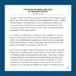 Barack Obama Instagram - I wanted to share some thoughts on what’s happening right now in Israel and Gaza.