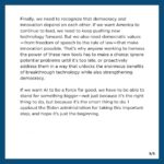 Barack Obama Instagram - Artificial Intelligence has the potential to change the way we work, learn, and create. I'm glad to see @POTUS Biden signing an executive order on AI designed to encourage innovation while avoiding some of the biggest risks. Congress should follow his lead and look to his executive order for opportunities to fund this work.