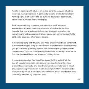 Barack Obama Instagram - I wanted to share some thoughts on what’s happening right now in Israel and Gaza.